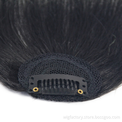 clip in human hair bangs extensions,bang hair extension ,3d clip-in bangs hair extensions on hair accessories